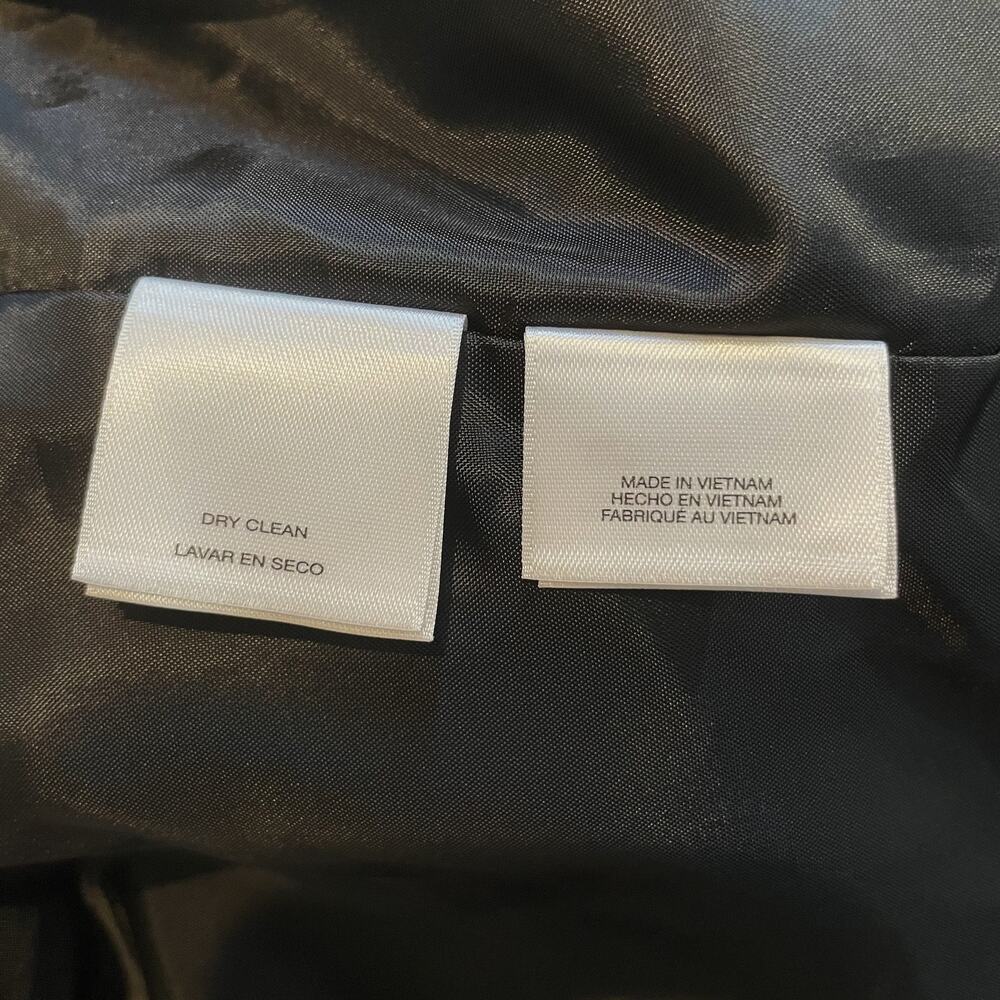 NWT Nine West Women's Single Button Blazer Black Size 4 Business Career Office - Picture 9 of 9